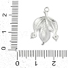 Brass Micro Pave Cubic Zirconia Pendants KK-Q026-21P-3