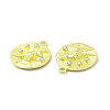 Rack Plating Alloy Rhinestone Pendants FIND-C018-14LG-2