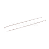 Rhodium Plated 925 Sterling Silver Ear Thread STER-P047-10P-4