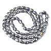 Electroplate Glass Beads Strands EGLA-S194-11A-A01-2