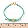 Adjustable Nylon Cord Bracelets X-BJEW-C096-01G-25-5