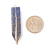 Natural Lapis Lazuli Big Pendants PALLOY-JF01652-01-4