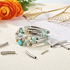 Craftdady 64Pcs 8 Style 201 Stainless Steel Beads STAS-CD0001-32-8