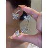 Fashionable Tassel Brass Cuff Earrings WGDF8A9-03-1