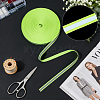 Reflective Polyester Ribbons SRIB-WH0011-477-4