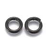 304 Stainless Steel Spring Gate Rings STAS-D070-01B-1-1