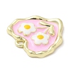 Alloy Enamel Pendants PALLOY-P294-04G-05-3