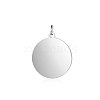 Anti-Tarnish 304 Stainless Steel Pendants STAS-I311-33E-P-1