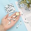 CHGCRAFT 40Pcs Alloy Enamel Pendants FIND-CA0005-27A-3