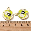 Real 18K Gold Plated Brass Pendants KK-L209-009G-01-3