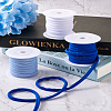 3 Colors Flat Polyester Elastic Cord EC-TA0001-04-25