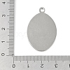 Non-Tarnish 201 Stainless Steel Pendants STAS-L279-011P-3