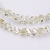 Electroplate Glass Beads Strands EGLA-J145-4mm-PL05-3
