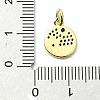 Brass Micro Pave Colorful Cubic Zirconia Pendants KK-H475-18G-04-3