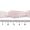 Natural Rose Quartz Beads Strands G-P528-H02-01-5