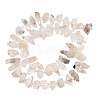 Natural Herkimer Diamond Beads Strands GG-CBA533A-A01-02-4