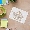 Large Plastic Reusable Drawing Painting Stencils Templates DIY-WH0202-119-3