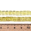 Crackle Transparent Glass Beads Strands GLAA-N062-6mm-05-4