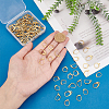   120pcs 6 style Brass Leverback Earring Findings KK-PH0006-01-3