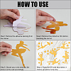 Mirror Acrylic Self Adhesive Wall Decorative AJEW-WH0518-24A-5