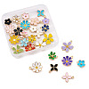 Kissitty 54Pcs 27 Style Alloy Enamel Pendants ENAM-KS0001-05-11