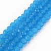 Glass Beads Strands EGLA-A044-J8mm-D09-1