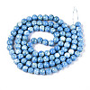 Baking Paint Glass Beads Strands DGLA-N016-8mm-09-2