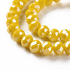 Electroplate Glass Beads Strands LS-EGLA-A034-P4mm-A07-2