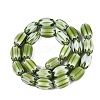 Handmade Millefiori Glass Barrel Beads LA-N002-07B-2