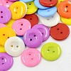 Acrylic Sewing Buttons for Costume Design X-BUTT-E087-A-M-3