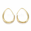 Brass Dangle Earrings KK-T056-110G-NF-2