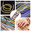 2 Strands Natural Multicolor Tourmaline Beads Strands G-GO0001-58-7