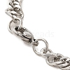 202 Stainless Steel Chain Bracelet STAS-A100-16P-3