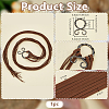 1 Bag PU Imitation Leather Belts AJEW-OC0015-66C-2