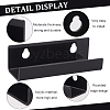 12 Sets 2 Colors Acrylic Vinyl Record Wall Holder AJEW-FG0003-21-4