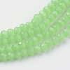 Imitation Jade Glass Beads Strands GLAA-R135-2mm-36-1