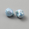 UV Plating Opaque Acrylic Beads OACR-A039-01E-2