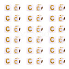 Opaque Acrylic Beads MACR-TAG0001-07C-3