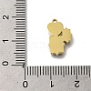 Ion Plating(IP) 304 Stainless Steel Manual Polishing Charms STAS-M059-05G-03-3