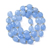 Natural White Jade Beads Strands G-D305-B01-01D-3