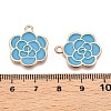 Alloy Enamel Pendants ENAM-T020-36C-3