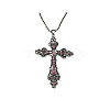 Cross Zinc Alloy Pendant Necklace NF8765-09-1