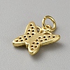 Brass Micro Pave Cubic Zirconia Charms KK-WH20001-13A-2