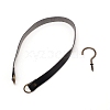 Leather Curtain Tiebacks Clips AJEW-WH0029-18C-1