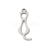 201 Stainless Steel Pendants STAS-F316-22P-03-1