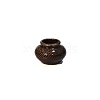 3Pcs 3 Styles Chinese Style Mini Ceramic Vase Miniature Ornaments Sets BOTT-PW0002-106-2