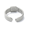 304 Stainless Steel Cuff Rings RJEW-M019-16P-3