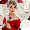 Alloy Rhinestone Mesh Headbands OHAR-WH0011-44-6