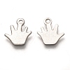 201 Stainless Steel Charms STAS-C017-04P-2
