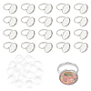 Unicraftale DIY Finger Rings Making Kits DIY-UN0001-17P-1